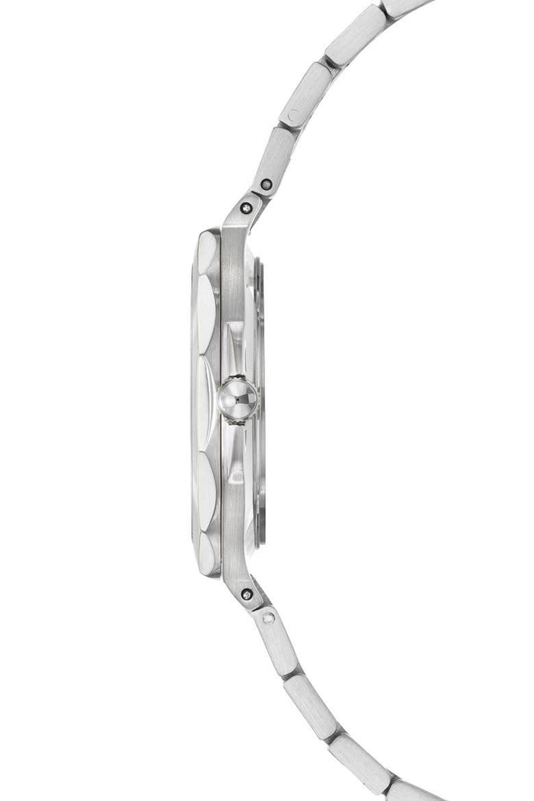 Victoria Bracelet Strap Watch, 33mm, Alternate, color, SILVER