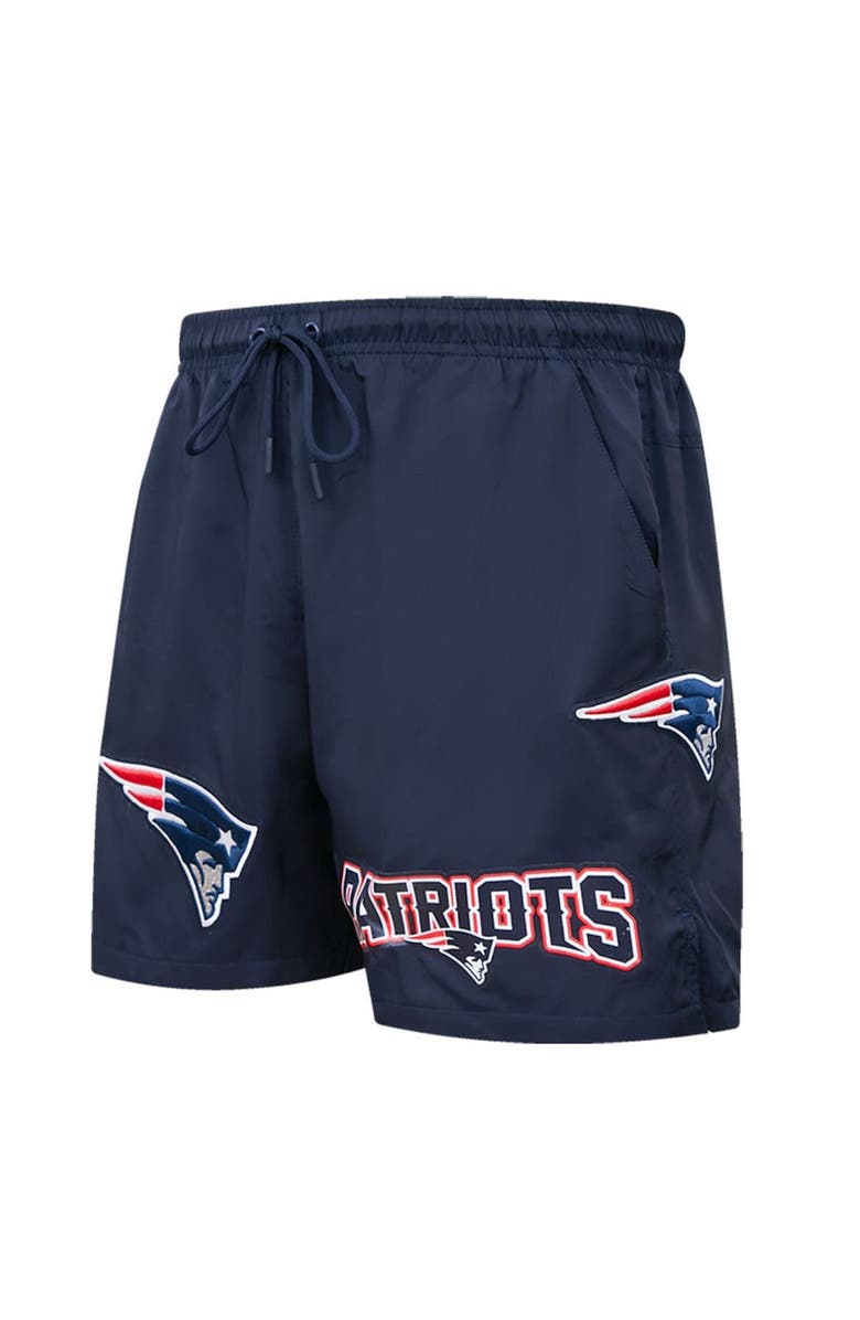 PRO STANDARD Men's Pro Standard Navy New England Patriots Woven Shorts, Alternate, color, Navy