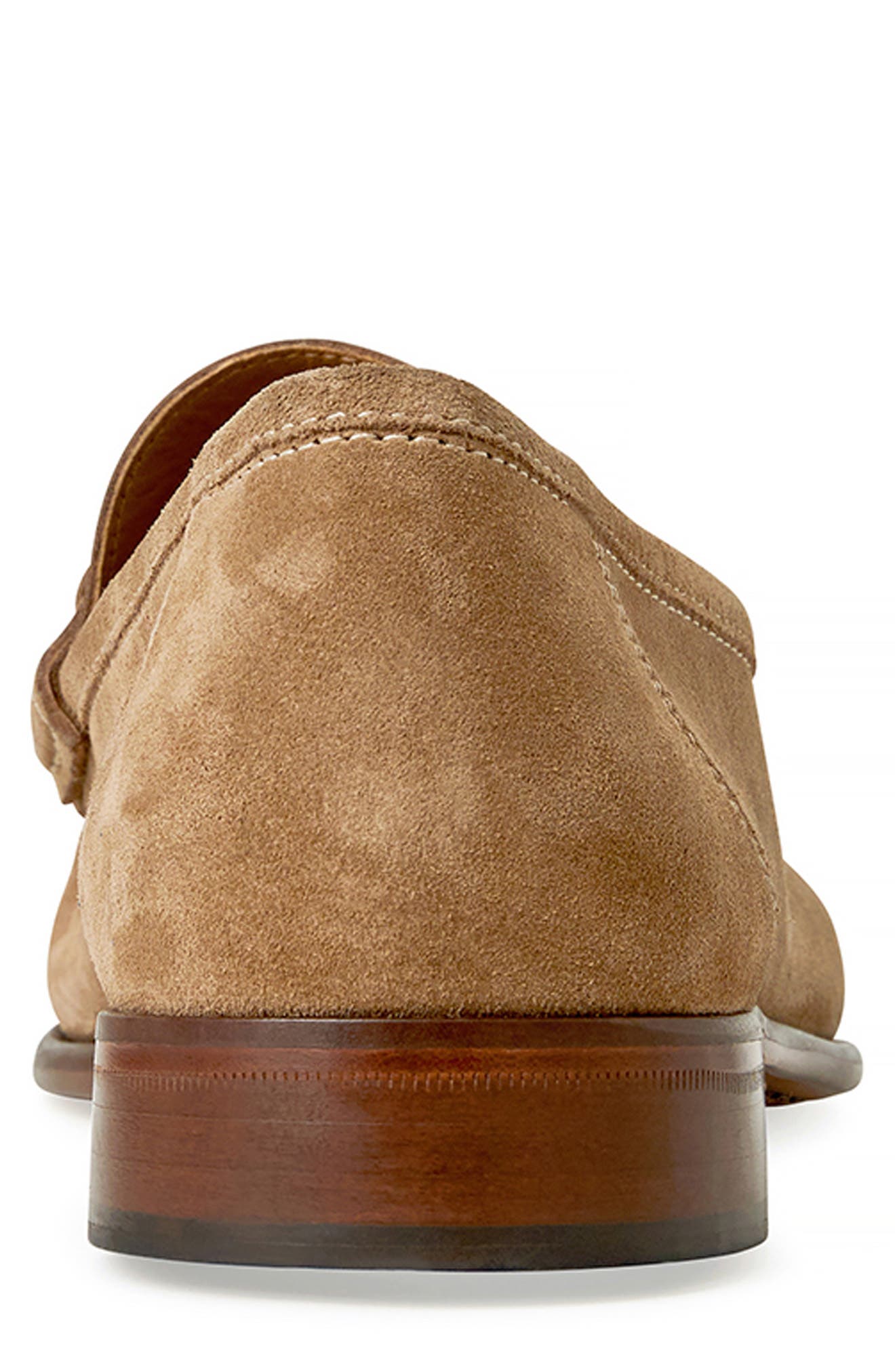 Bruno Magli Trieste Bit Loafer, Alternate, color, Taupe Suede