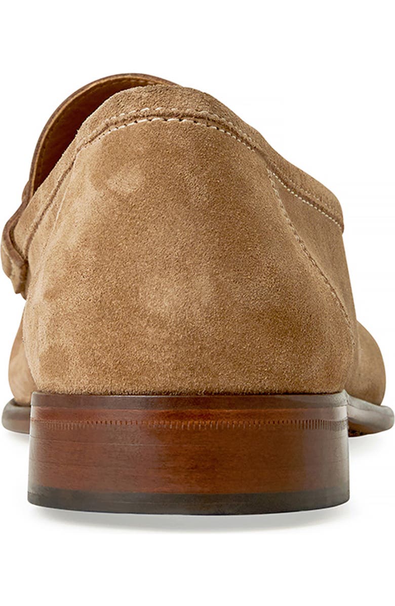 Bruno Magli Trieste Bit Loafer, Alternate, color, Taupe Suede