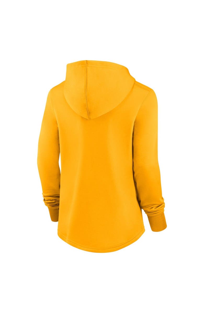 Nike Women's Nike Gold Pittsburgh Pirates City Connect Pregame Performance Pullover Hoodie, Alternate, color,