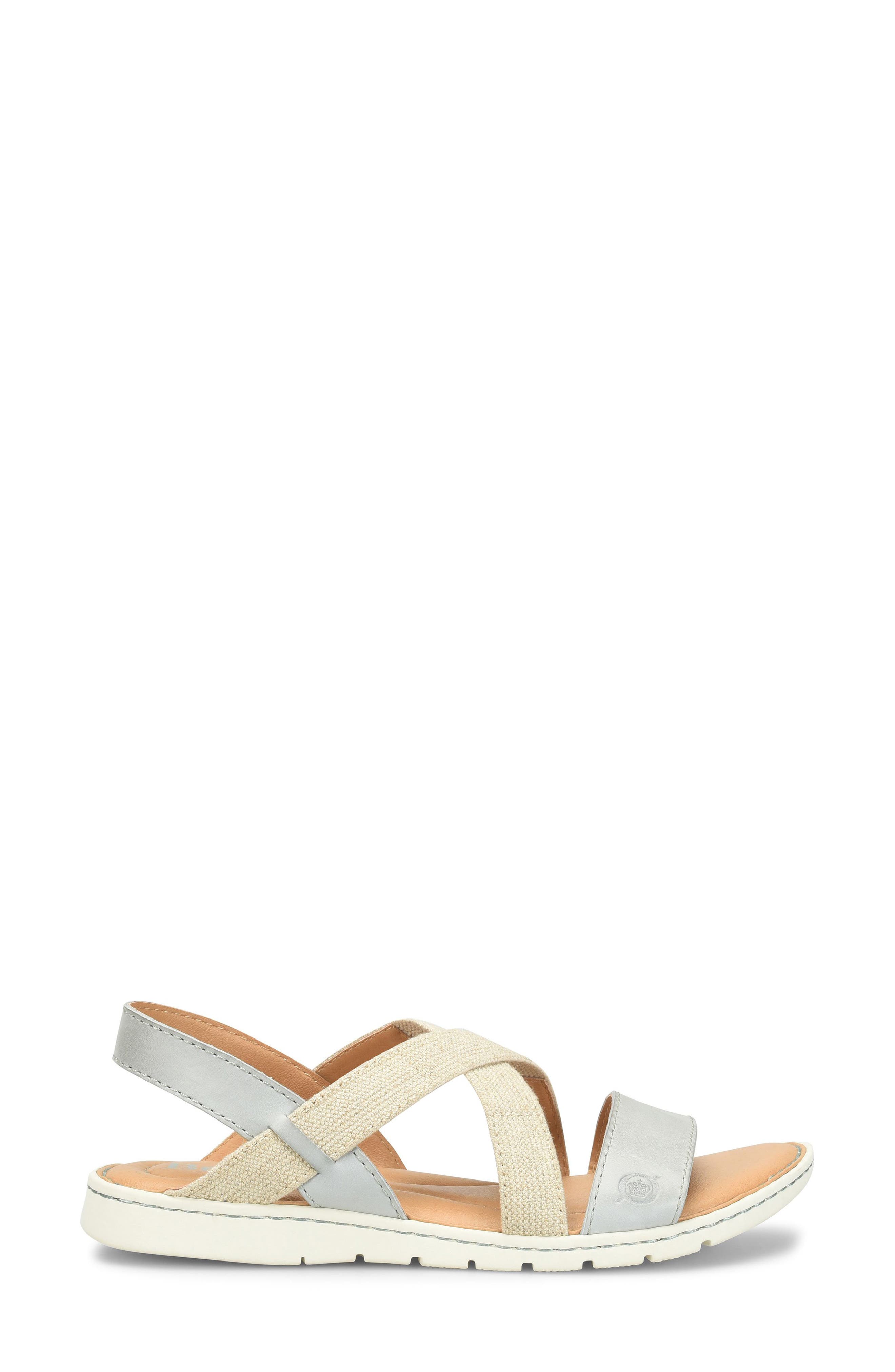 Barbe Strappy Sandal, Alternate, color, BLUE COMBO