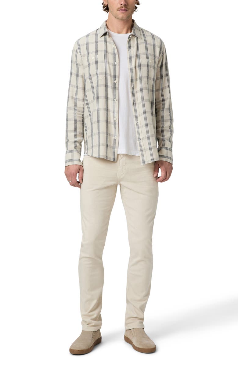 PAIGE Federal Slim Straight Leg Jeans, Alternate, color, Sea Shell