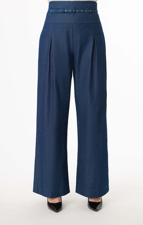 Women's Unique Vintage High-Waisted Pants & Leggings