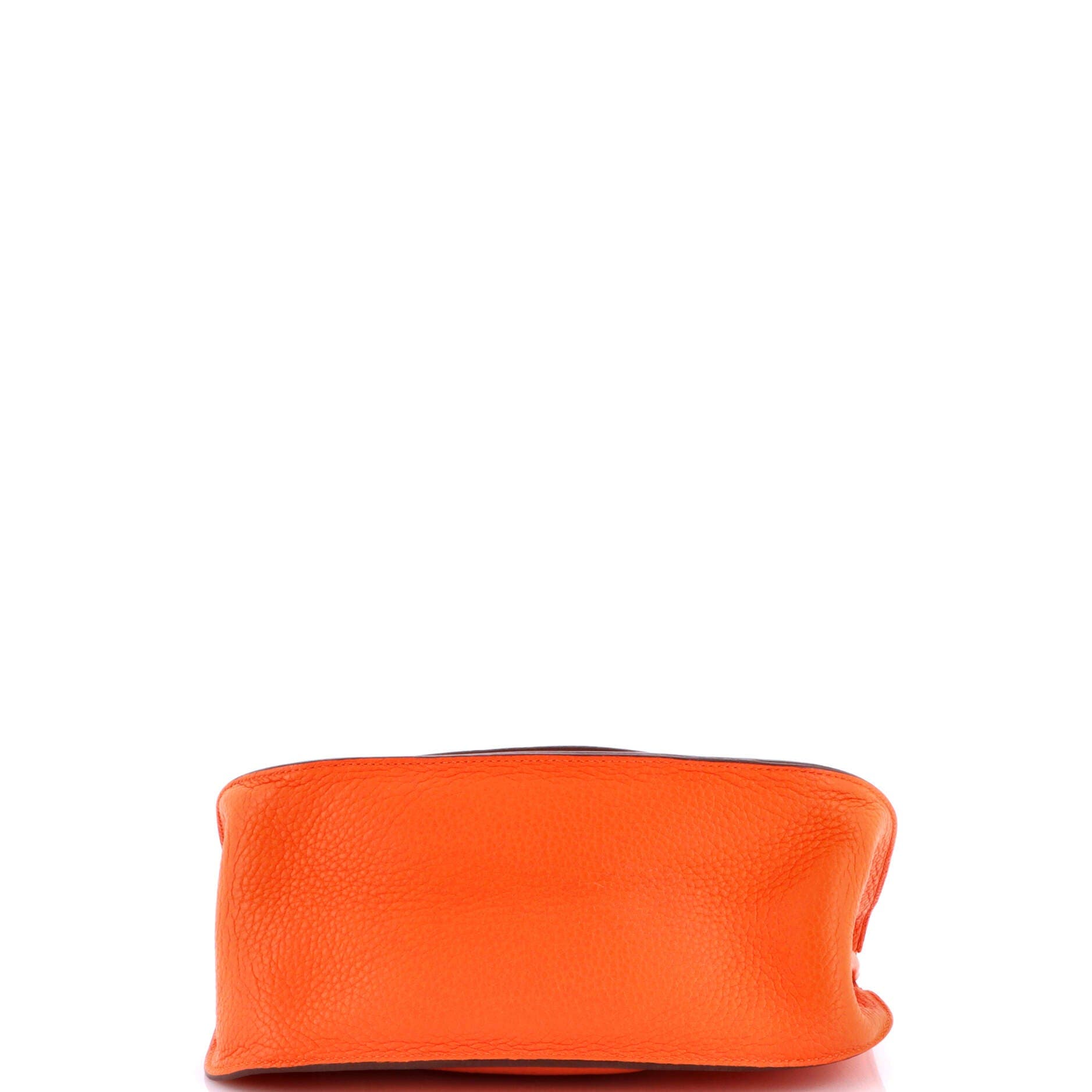 Pre-Owned Hermes Jypsiere Bag Clemence 28, Alternate, color, Feu