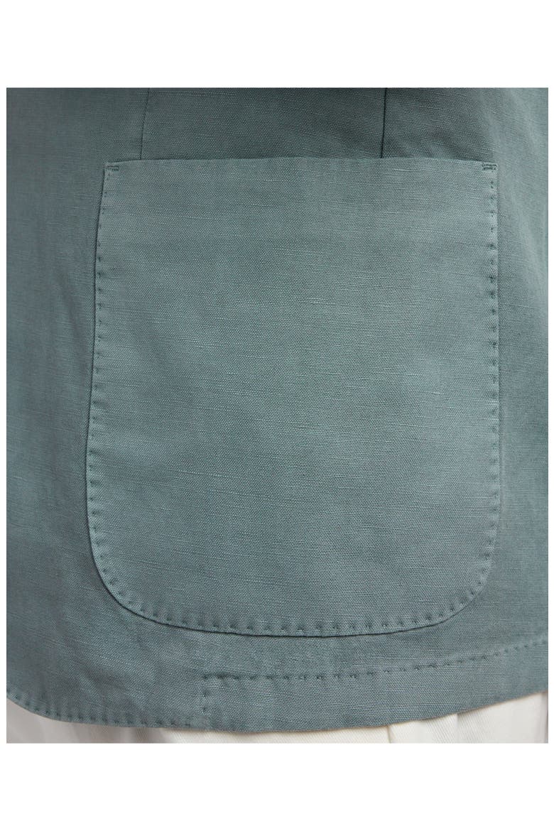 The Jackson Cotton & Linen Soft Coat, Alternate, color, BEACH GLASS