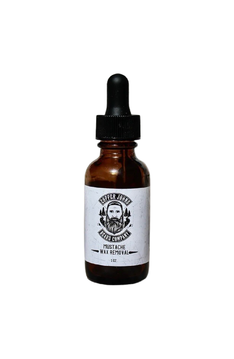 Copper Johns Beard Company Mustache Wax Remover 1 oz, Main, color, NO COLOR