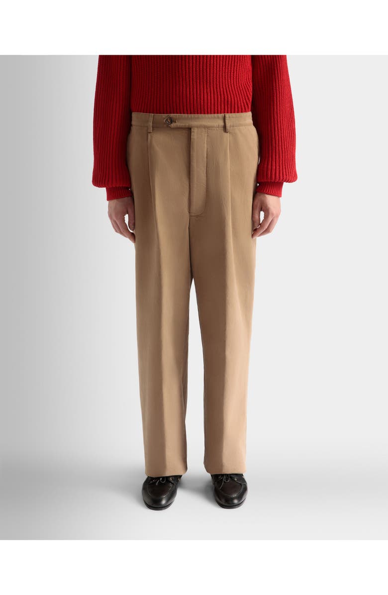 Bally Pants in Cotton, Alternate, color, Natural