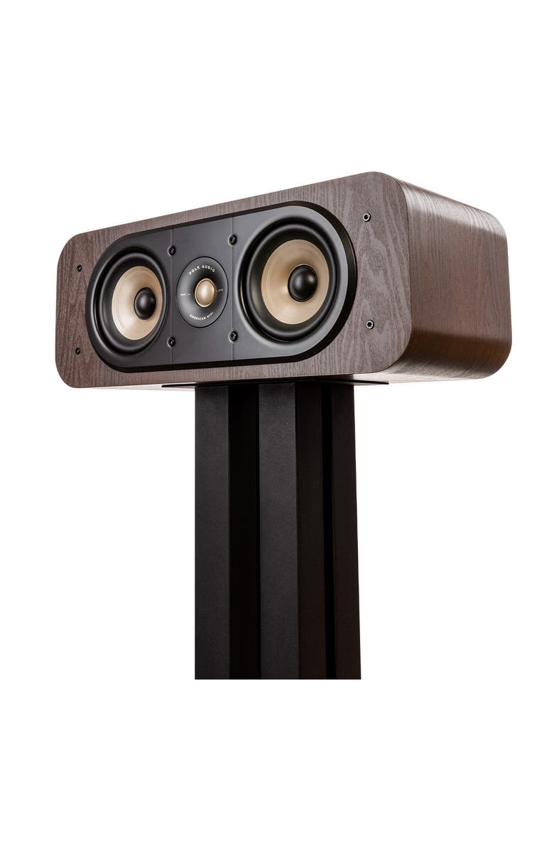Polk Audio Signature Elite ES30 Center Channel Speaker, Alternate, color, Walnut