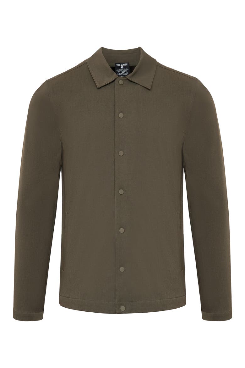 Water Repellent Coach's Jacket, Alternate, color, MILITARYGREEN