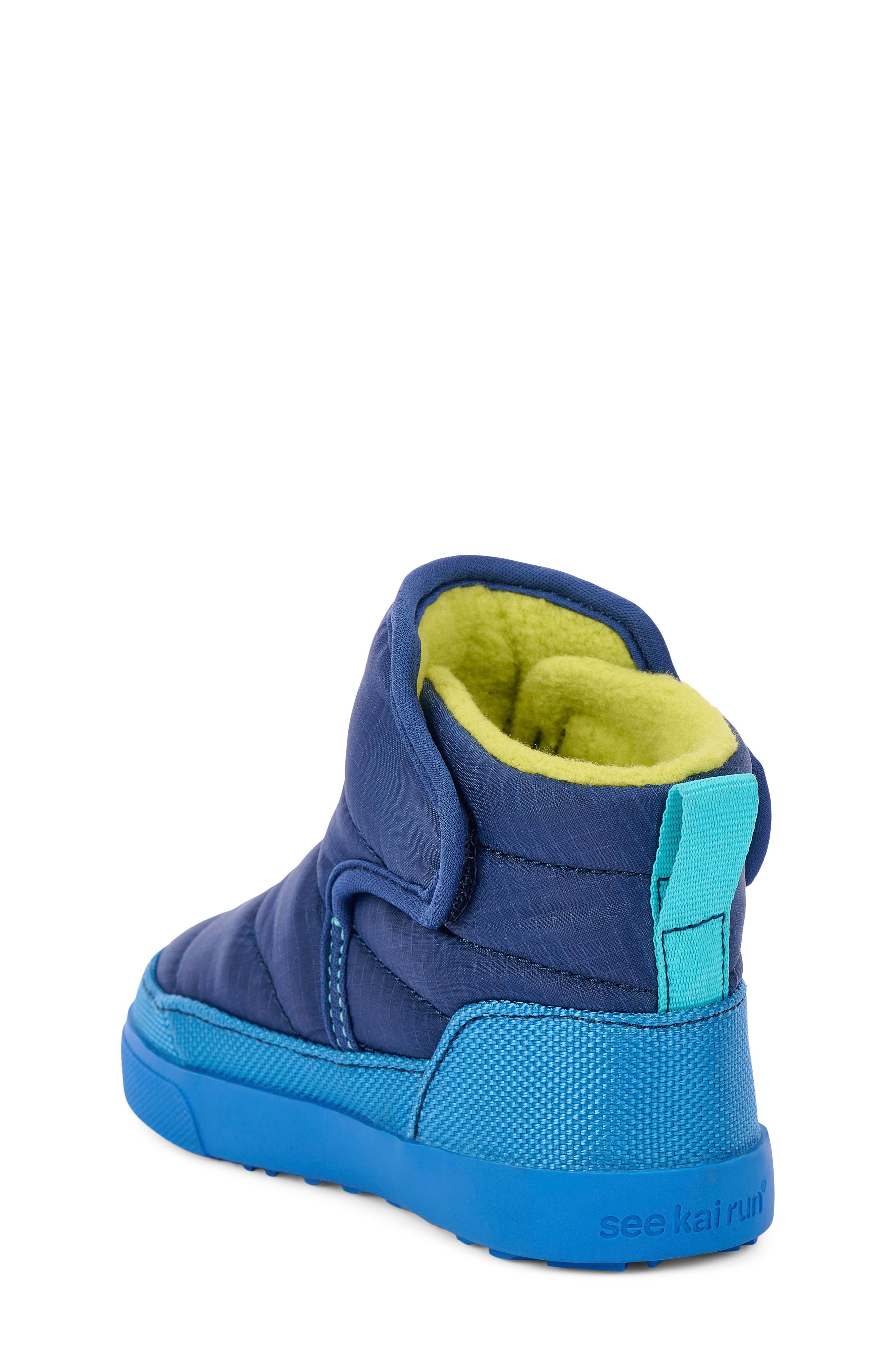 Teddy Winter Boot, Alternate, color, NAVY