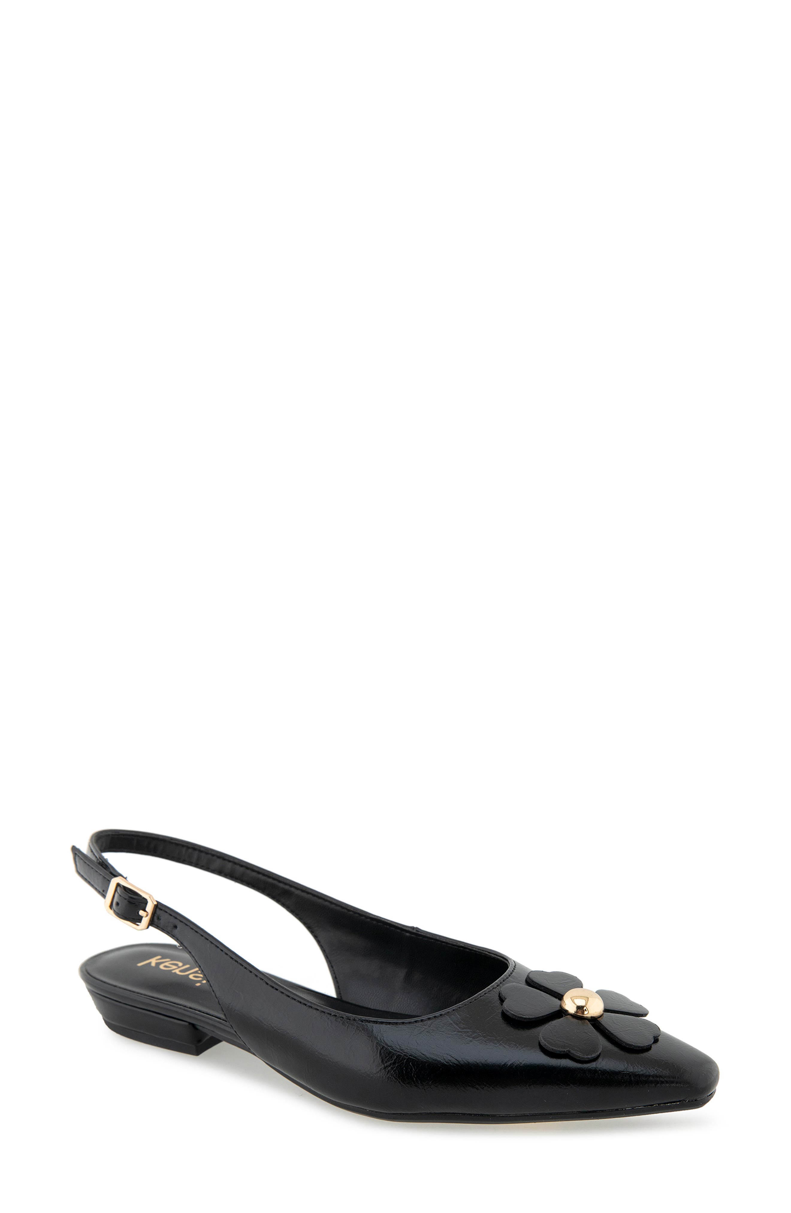 Kensie Paige Slingback Kitten Heel Pump