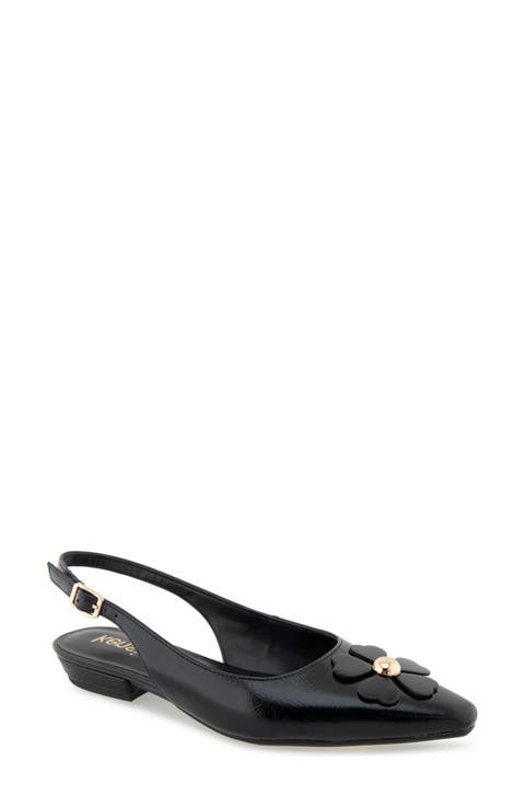 Paige Slingback Kitten Heel Pump (Women)