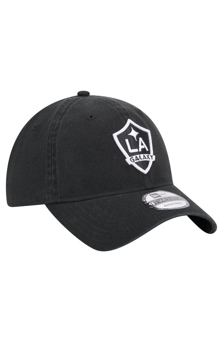 New Era Men's New Era  Black LA Galaxy 2025 Kickoff 9TWENTY Adjustable Hat, Alternate, color, 
