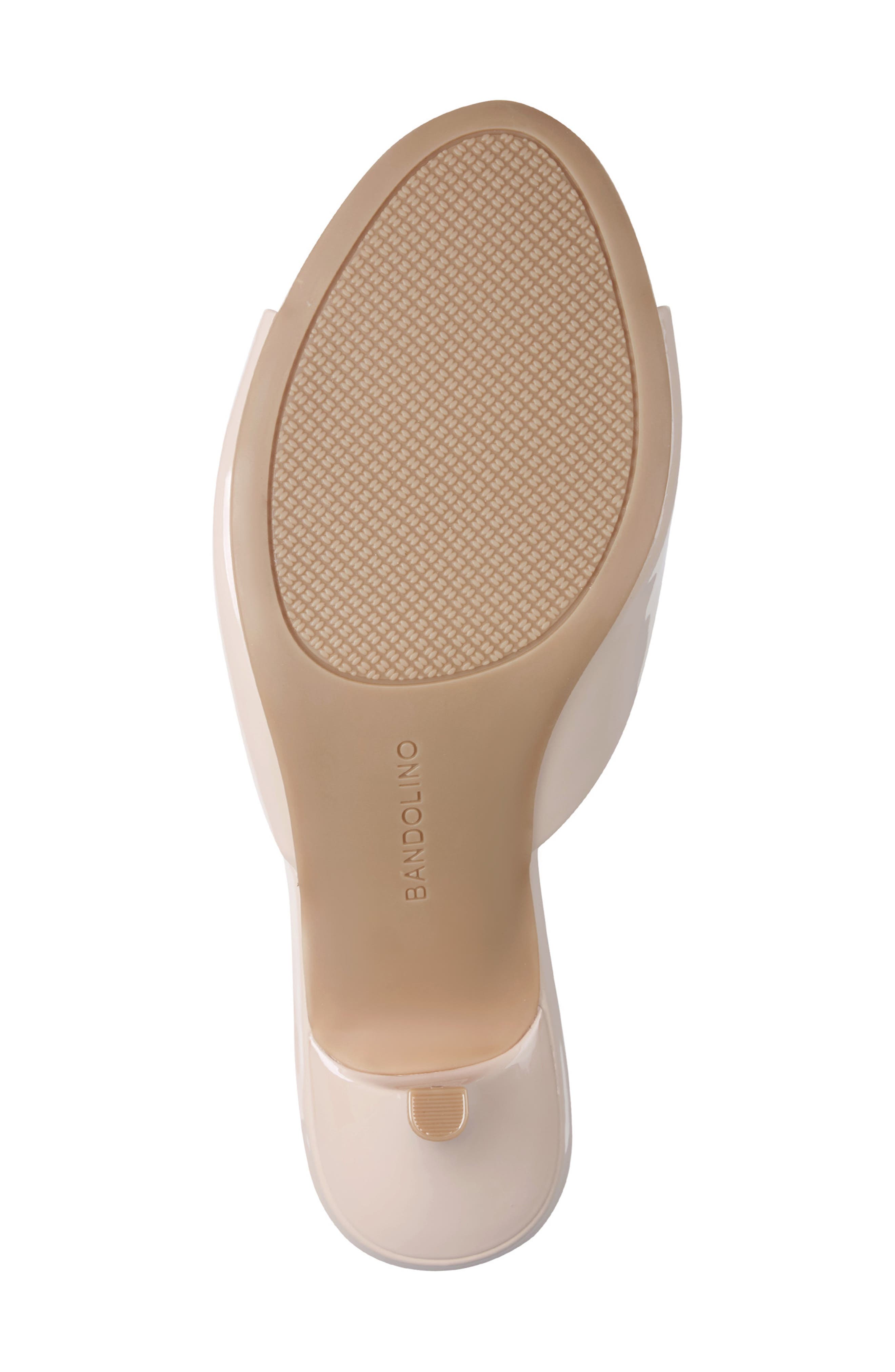 Bandolino Meegin Kitten Heel Slide Sandal, Alternate, color, Light Natural