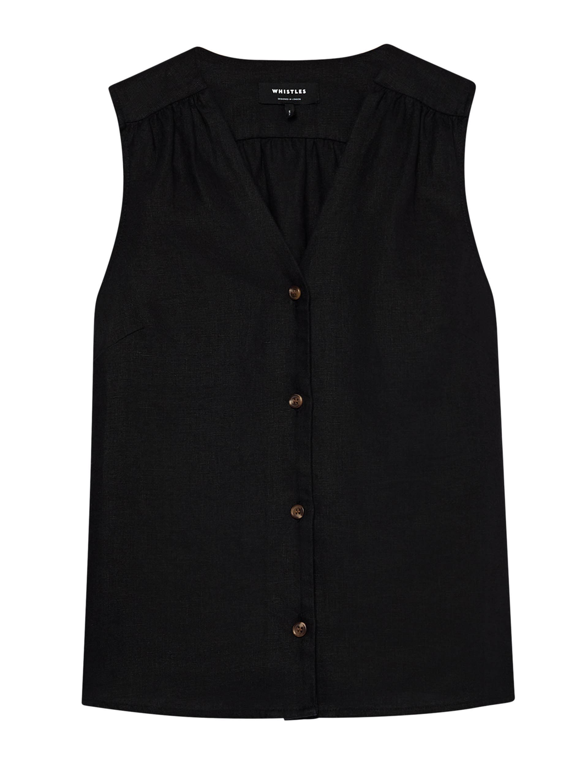 Laura Linen Tank - image 2