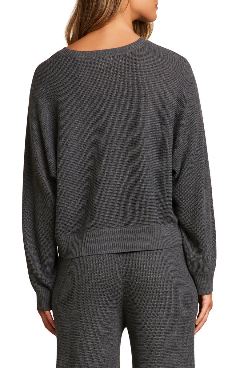Barefoot Dreams<sup>®</sup> Waffle Knit Pullover, Alternate, color, 