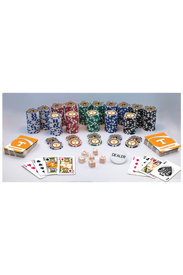 Tennessee Volunteers 300 Piece Poker Set, Alternate, color, Multicolor