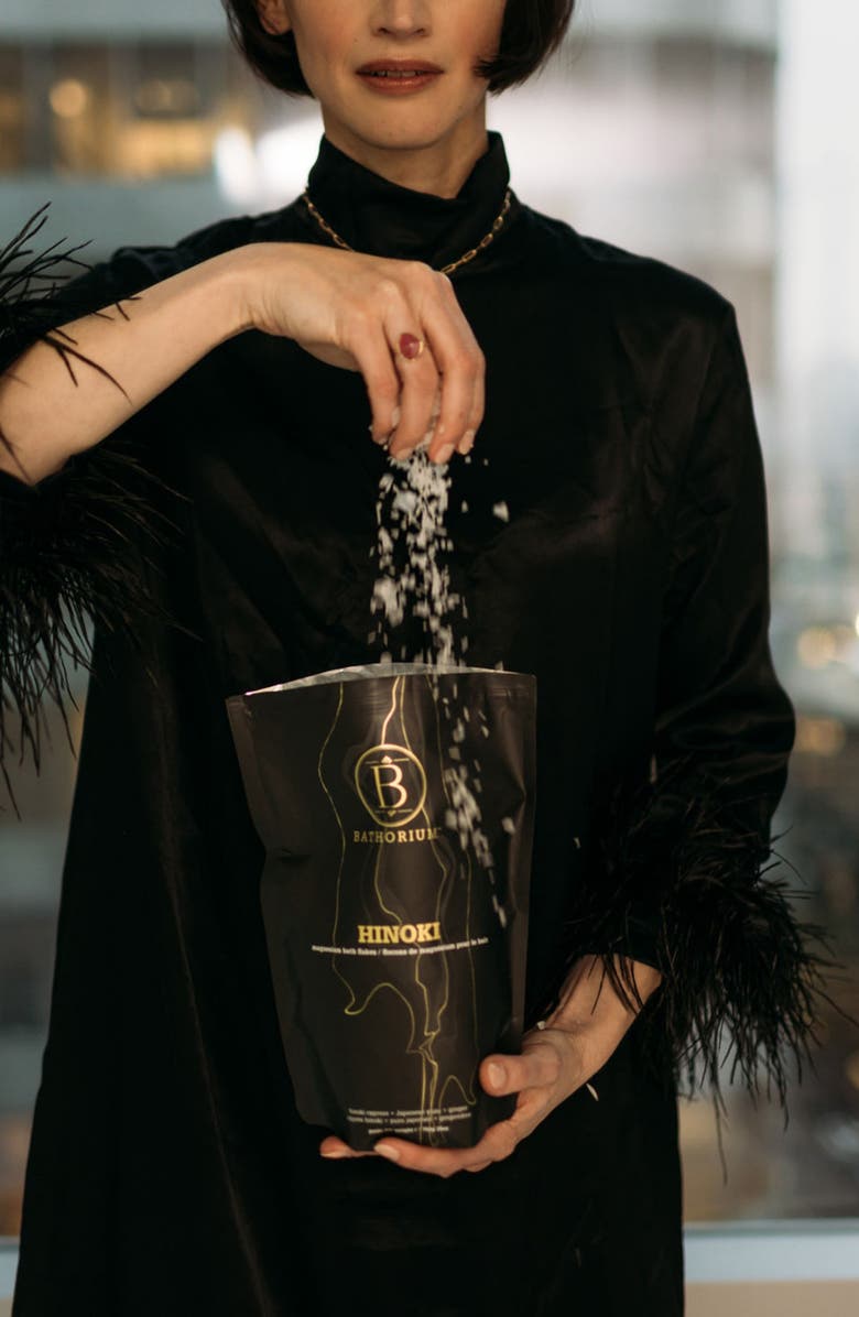 Bathorium Hinoki Magnesium Bath Flakes, Alternate, color, 