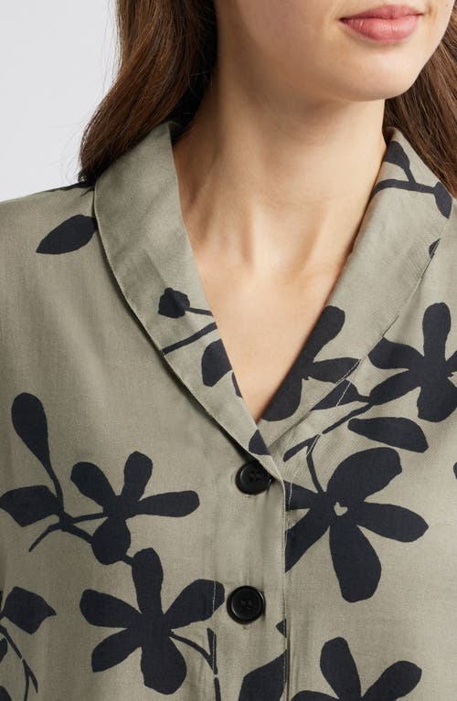 Masai Copenhagen Nalchika Button Front Dress In Vetiver