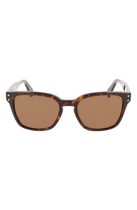Gancini 55mm Rectangular Sunglasses