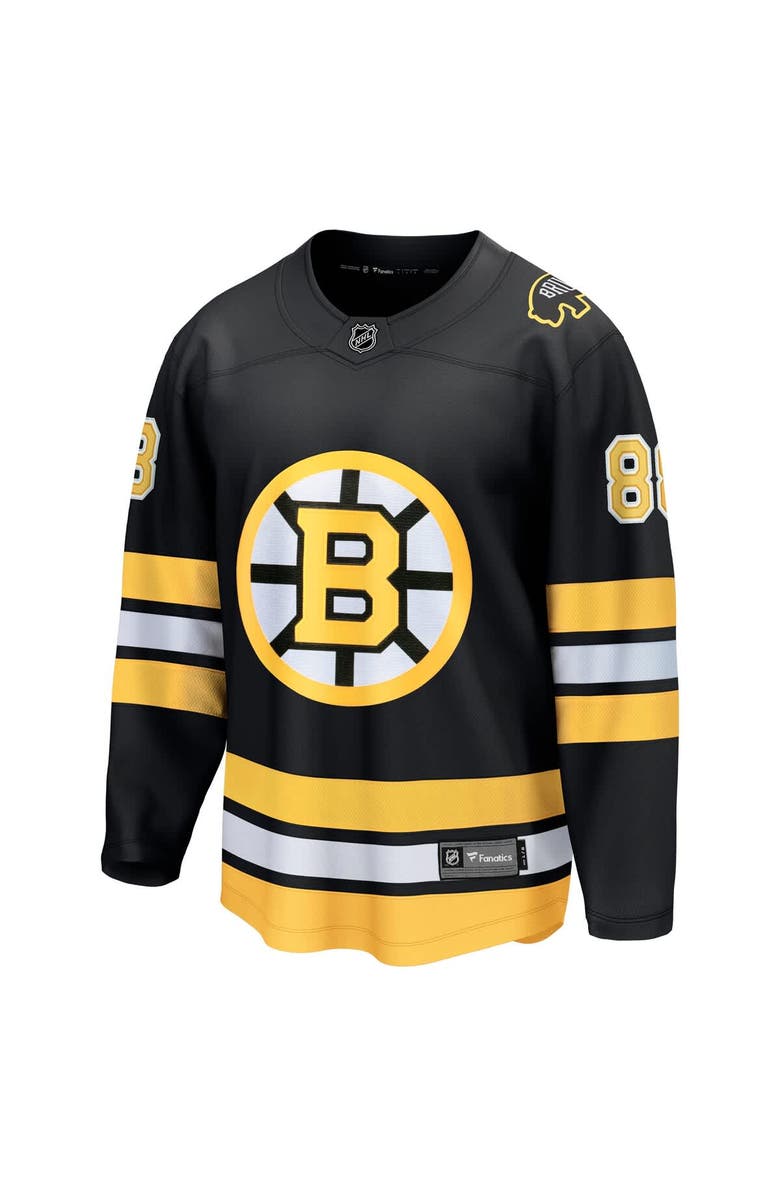 FANATICS Men's Fanatics David Pastrnak Black Boston Bruins Home Breakaway Player Jersey, Alternate, color, Black