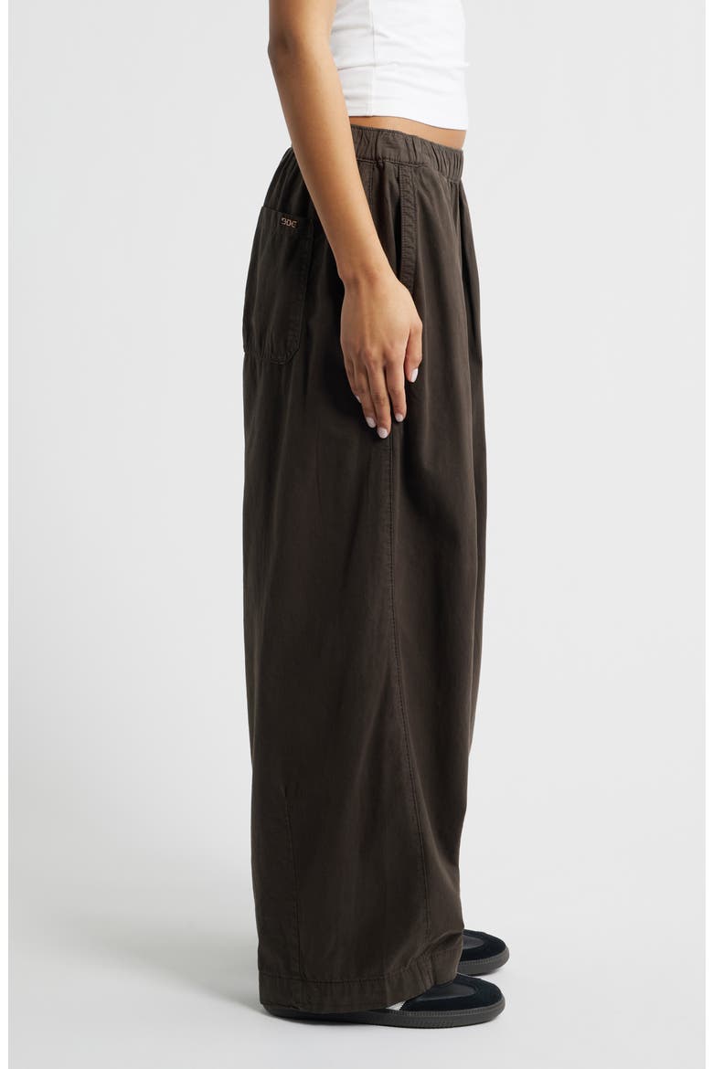 Bobbi Oversize Wide Leg Pants, Alternate, color, BROWN