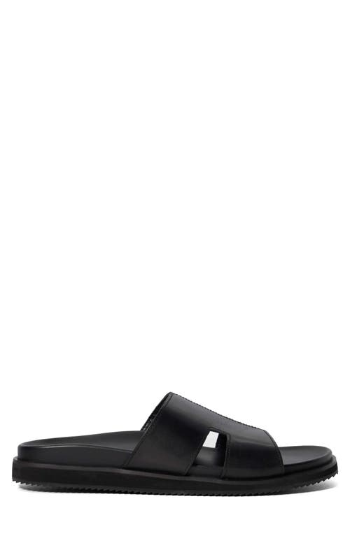 Dune London Insight Slide Sandal In Black