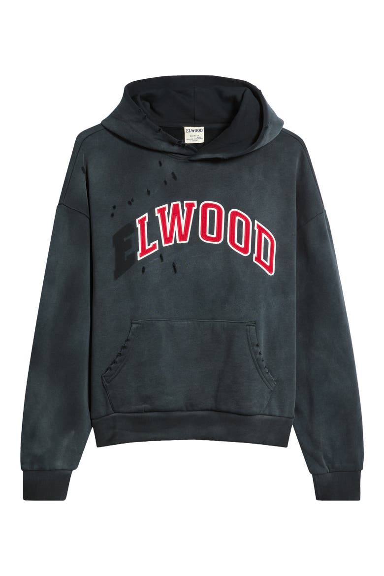Elwood Fireside Distressed Logo Hoodie (Nordstrom Exclusive) (Men