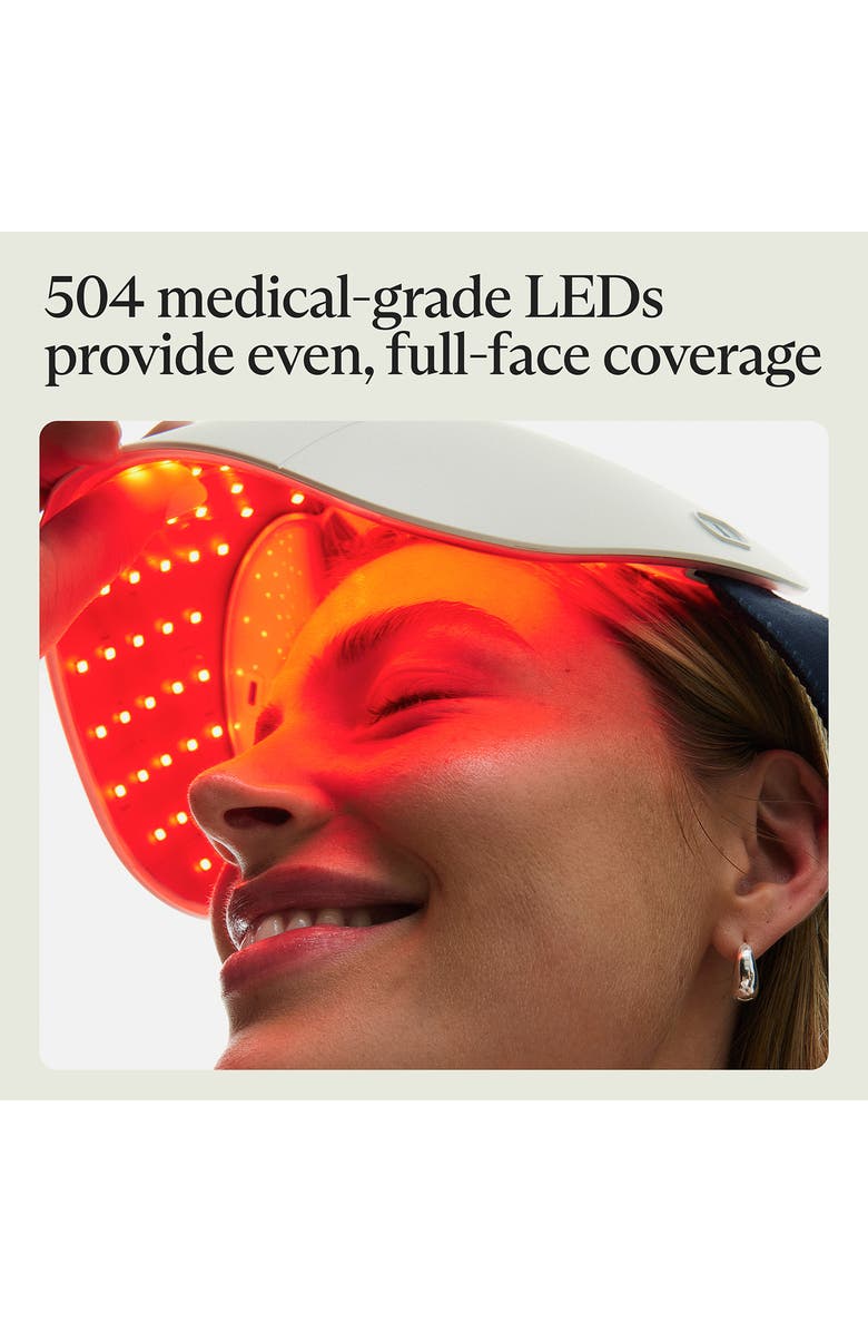 Therabody TheraFace Mask Glo-LED Skincare Mask, Alternate, color, White