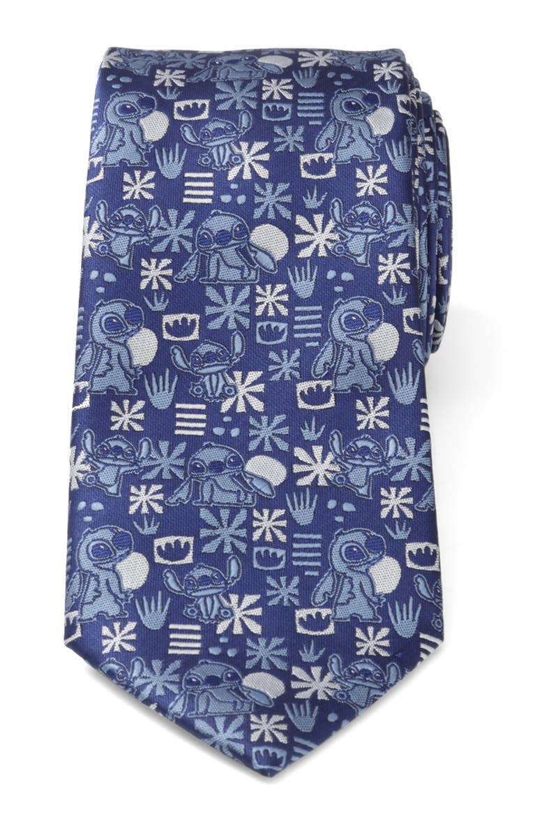 Disney Stitch Tie, Main, color, BLUE