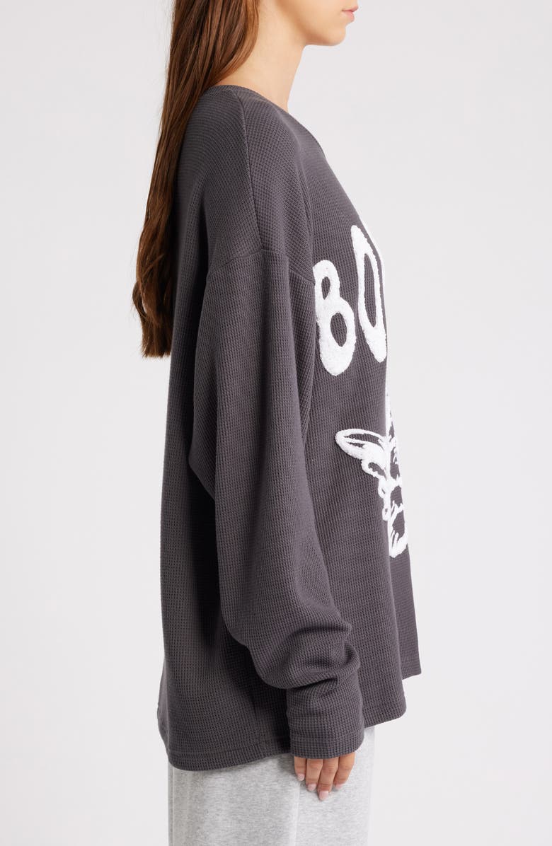 BOYS LIE In Denial Thermal Boyfriend Pullover, Alternate, color, 