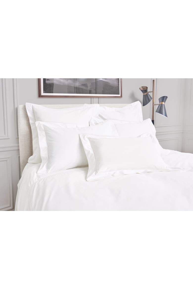 Legacy White Duvet Cover, Main, color, White