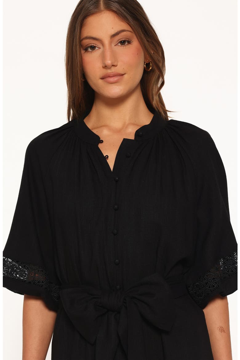 Decosta Maxi Dress, Alternate, color, BLACK