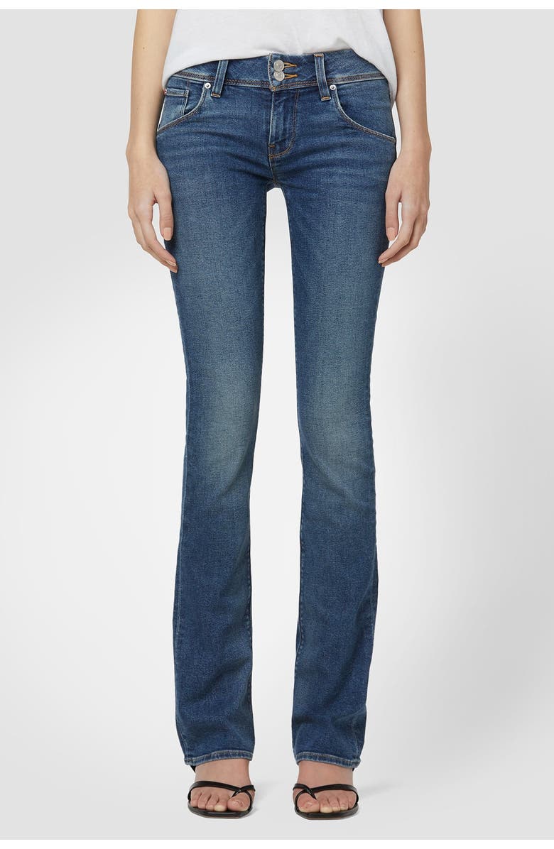 Hudson Jeans Beth Midrise Baby Boot, Main, color, Rhythm Rain