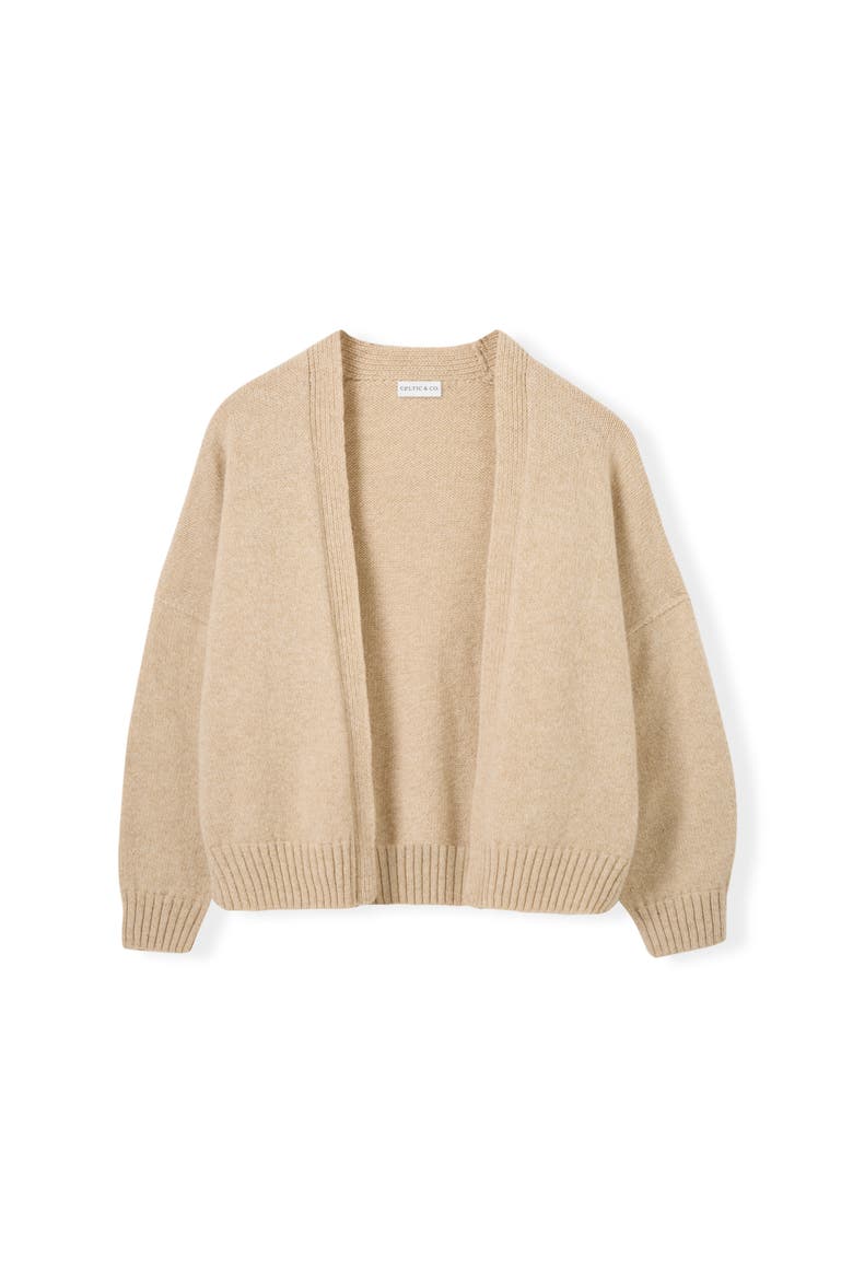 Supersoft Weekend Cardigan, Alternate, color, Oatmeal Marl