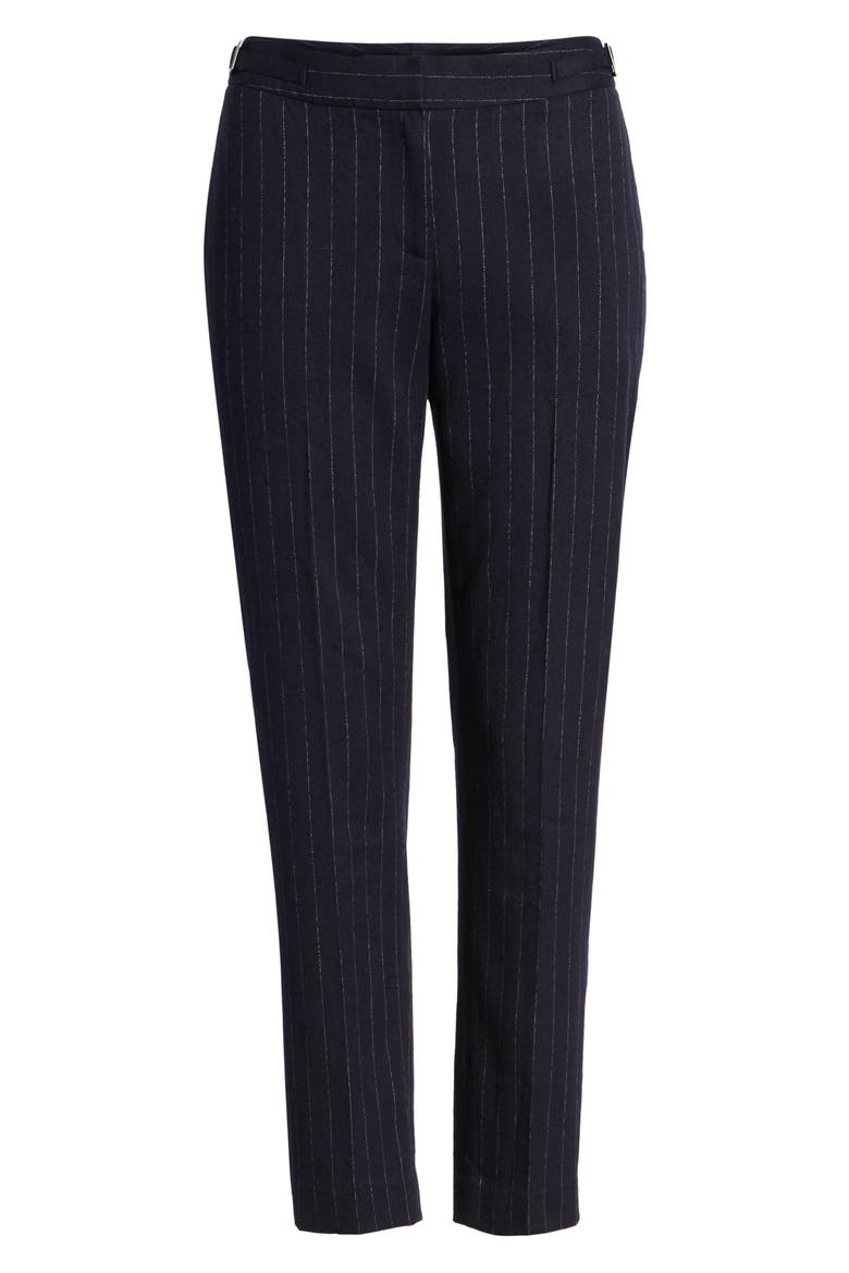 Slim Pants, Alternate, color, NAVY CHALK STRIPE