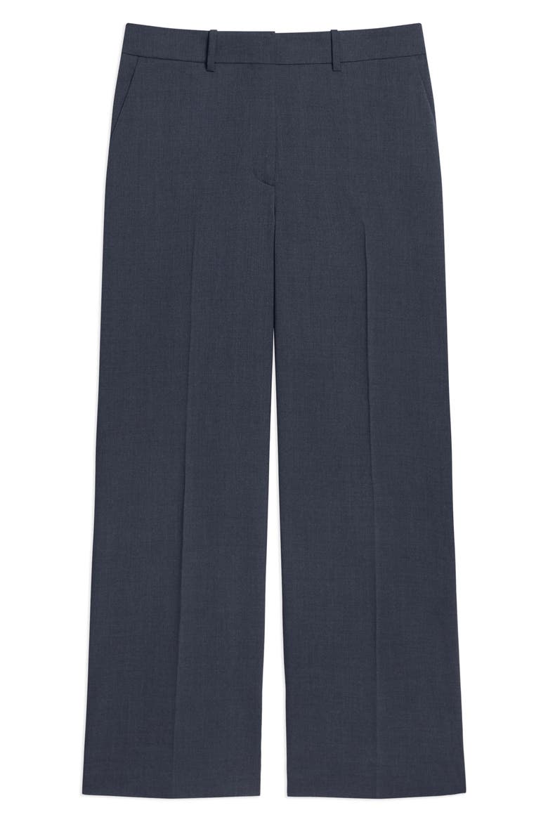 Stretch Wool Pants, Alternate, color, LAKE MELANGE