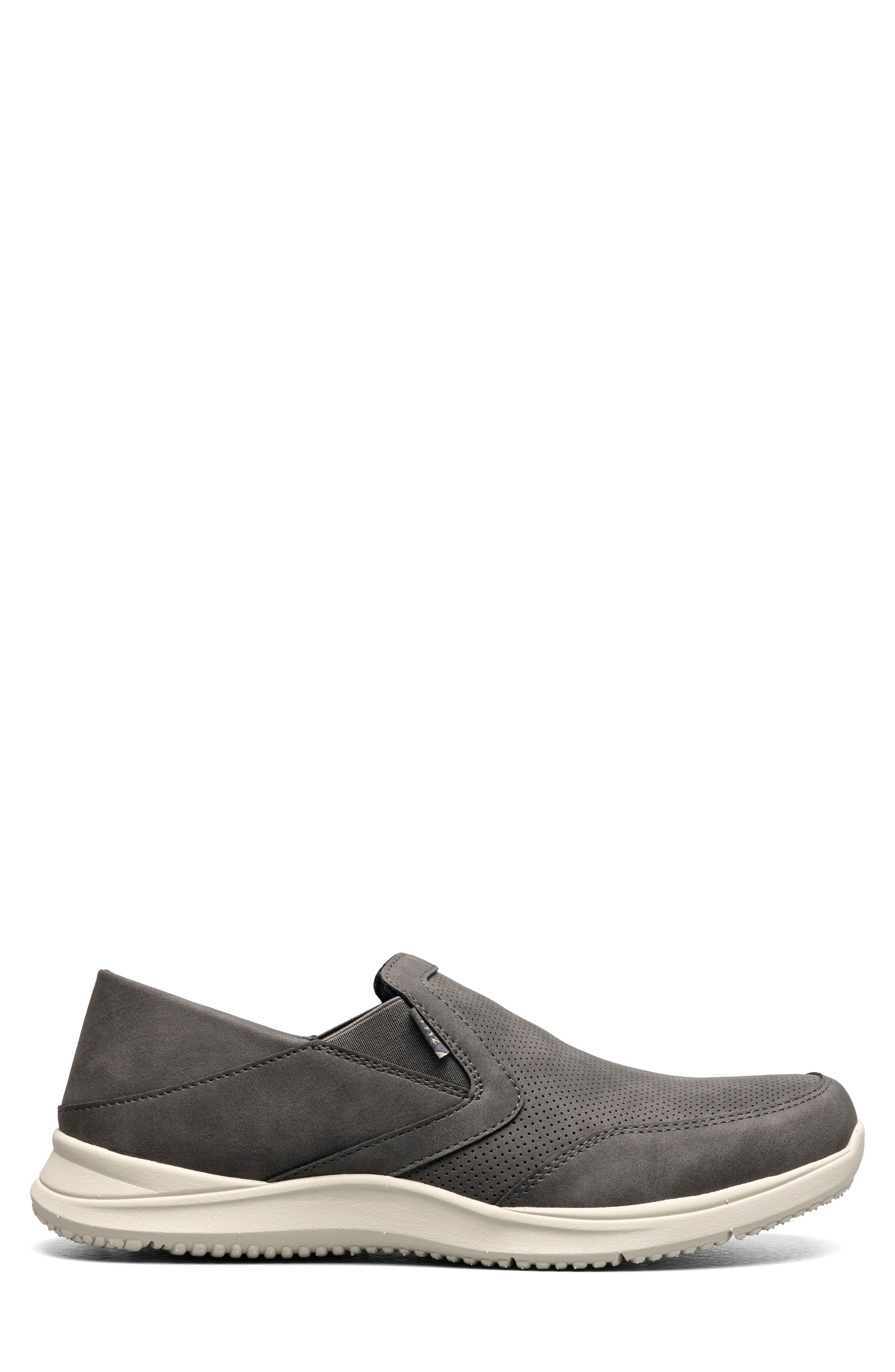 NUNN BUSH Conway EZ Slip-On Sneaker - Wide Width Available, Alternate, color, Charcoal