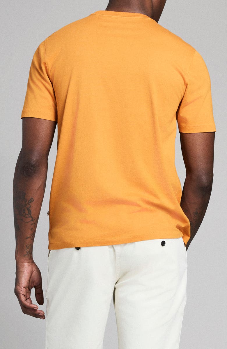 Billy Reid Washed Organic Cotton Pocket T-Shirt, Alternate, color, Desert Sun