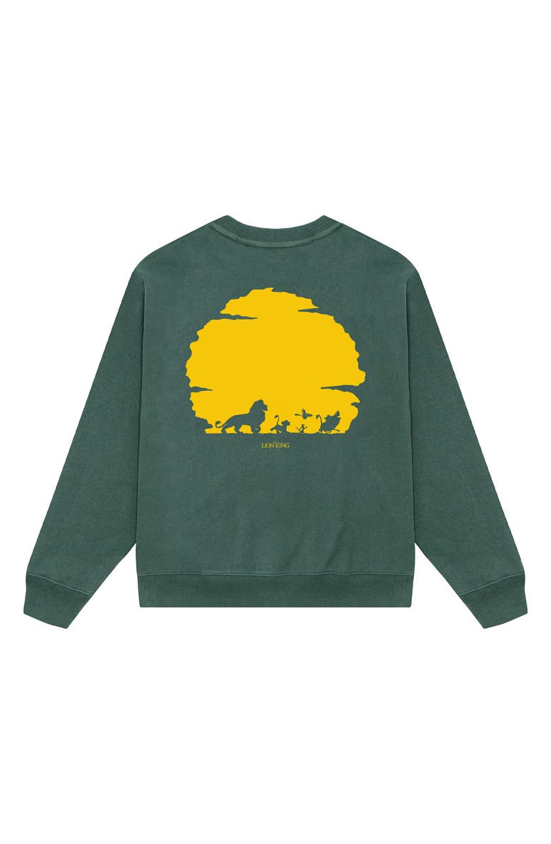 Museum of Peace & Quiet x Disney 'The Lion King' Horizon Cotton Graphic Sweatshirt, Alternate, color, 