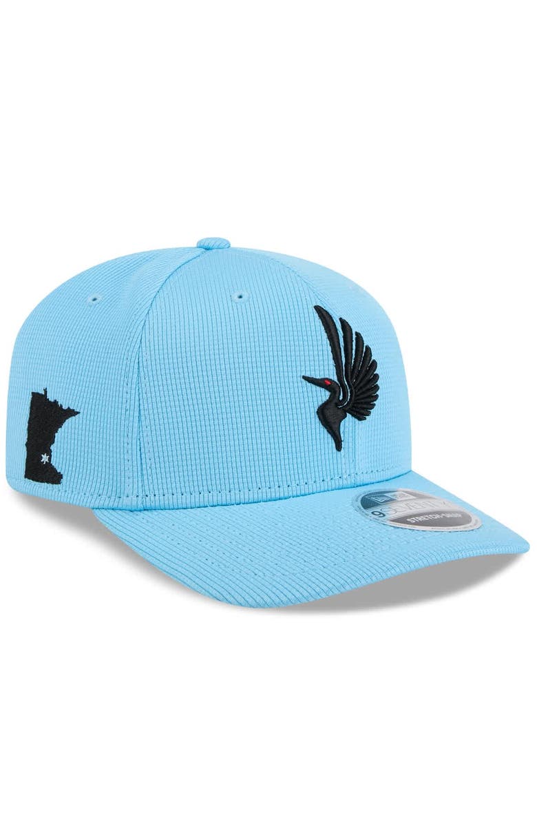 New Era Men's New Era  Light Blue Minnesota United FC 2025 Jersey Hook 9SEVENTY Stretch-Snap Hat, Main, color, 