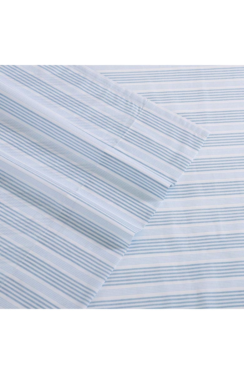 Nautica Tayleur Stripe 200 Thread Count Cotton Percale Sheet Set, Alternate, color, 