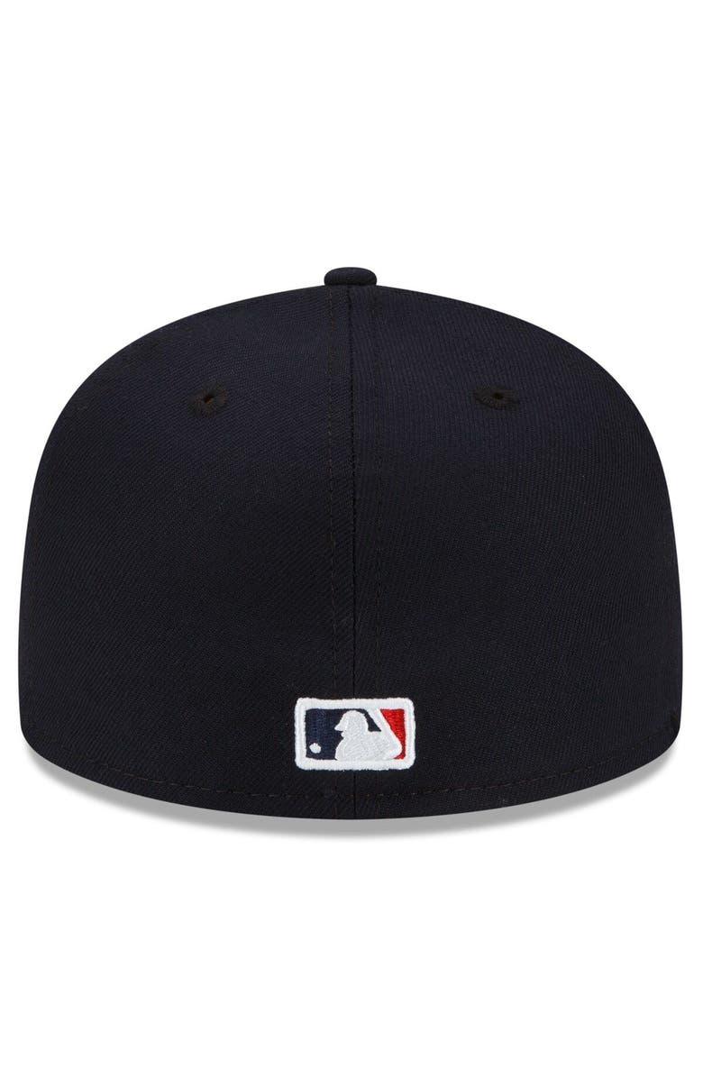 New Era Men's New Era Navy Minnesota Twins 2023 Authentic Collection Home 59FIFTY Fitted Hat, Alternate, color, Navy