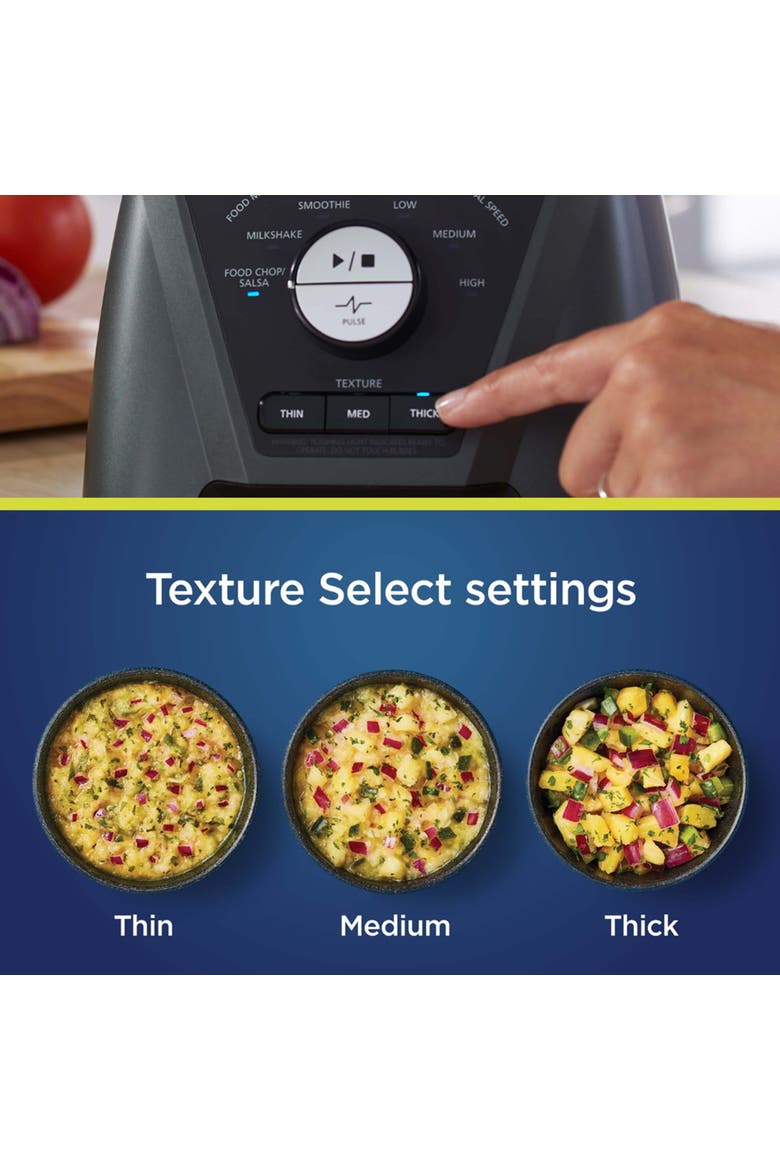 Texture Select 8 Cup 1200 Watt All Metal Drive Plastic Jar Blender with 9 Settings, Alternate, color, Silver