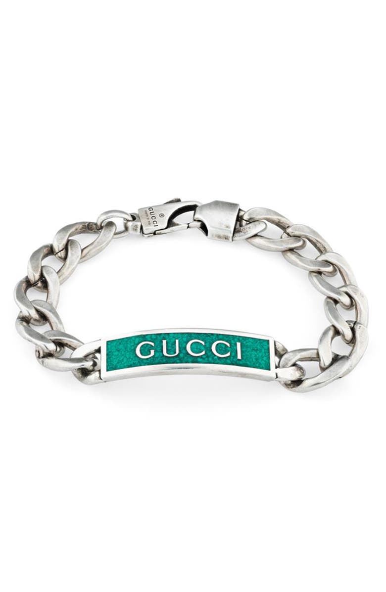 Gucci Gourmette Curb Chain Bracelet, Main, color,