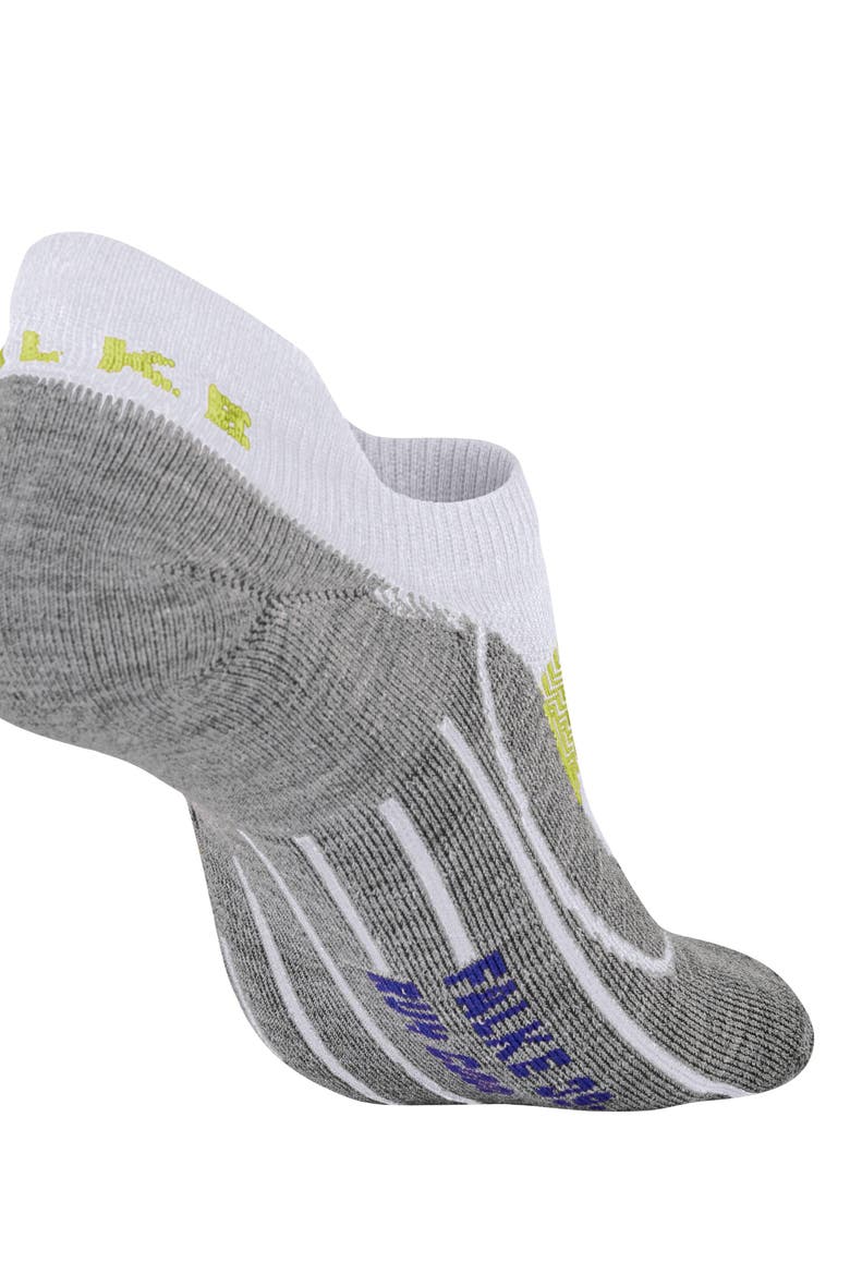 RU4 Endurance Cool Invisible Running Socks, Alternate, color, White