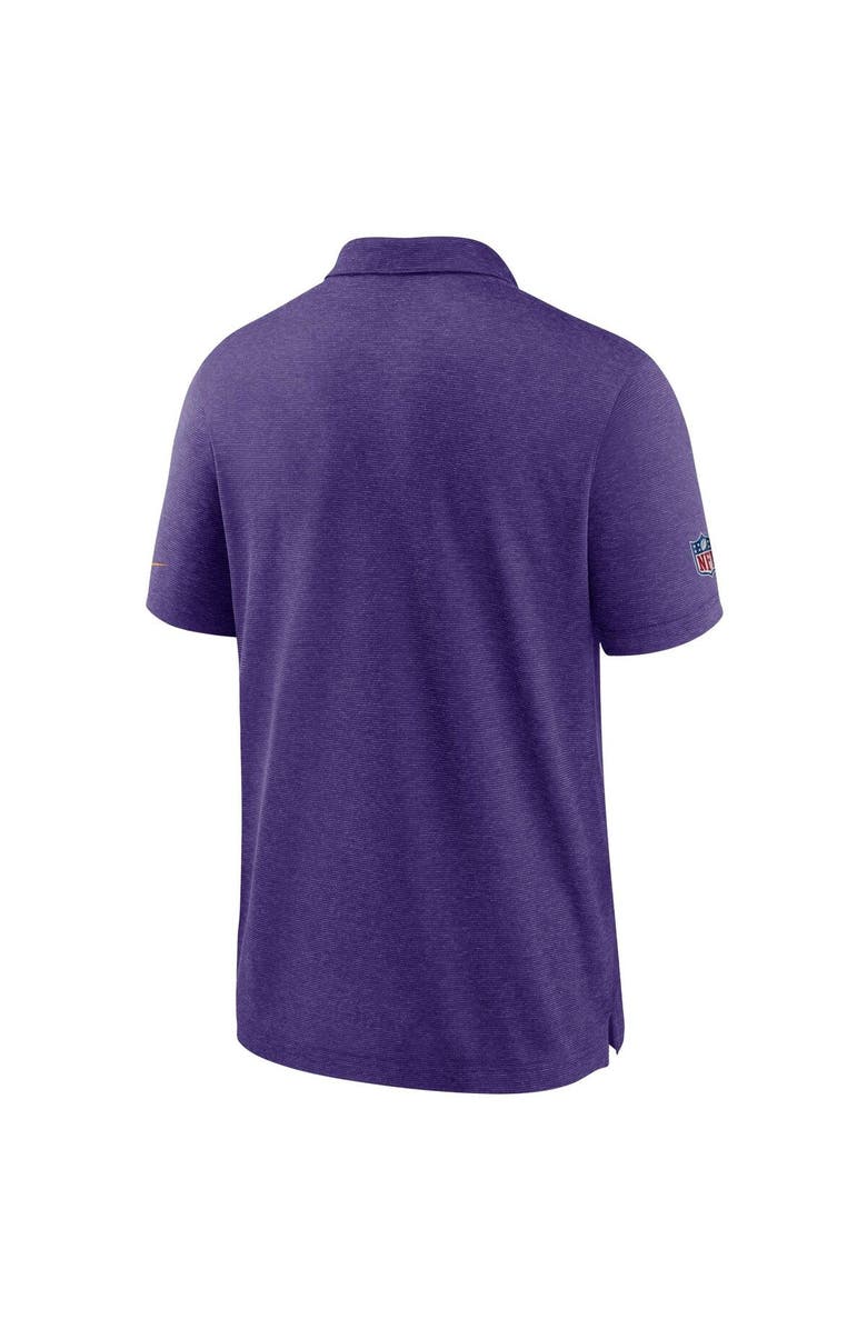 Nike Men's Nike Purple Minnesota Vikings Sideline Early Season Team Performance Polo, Alternate, color, 