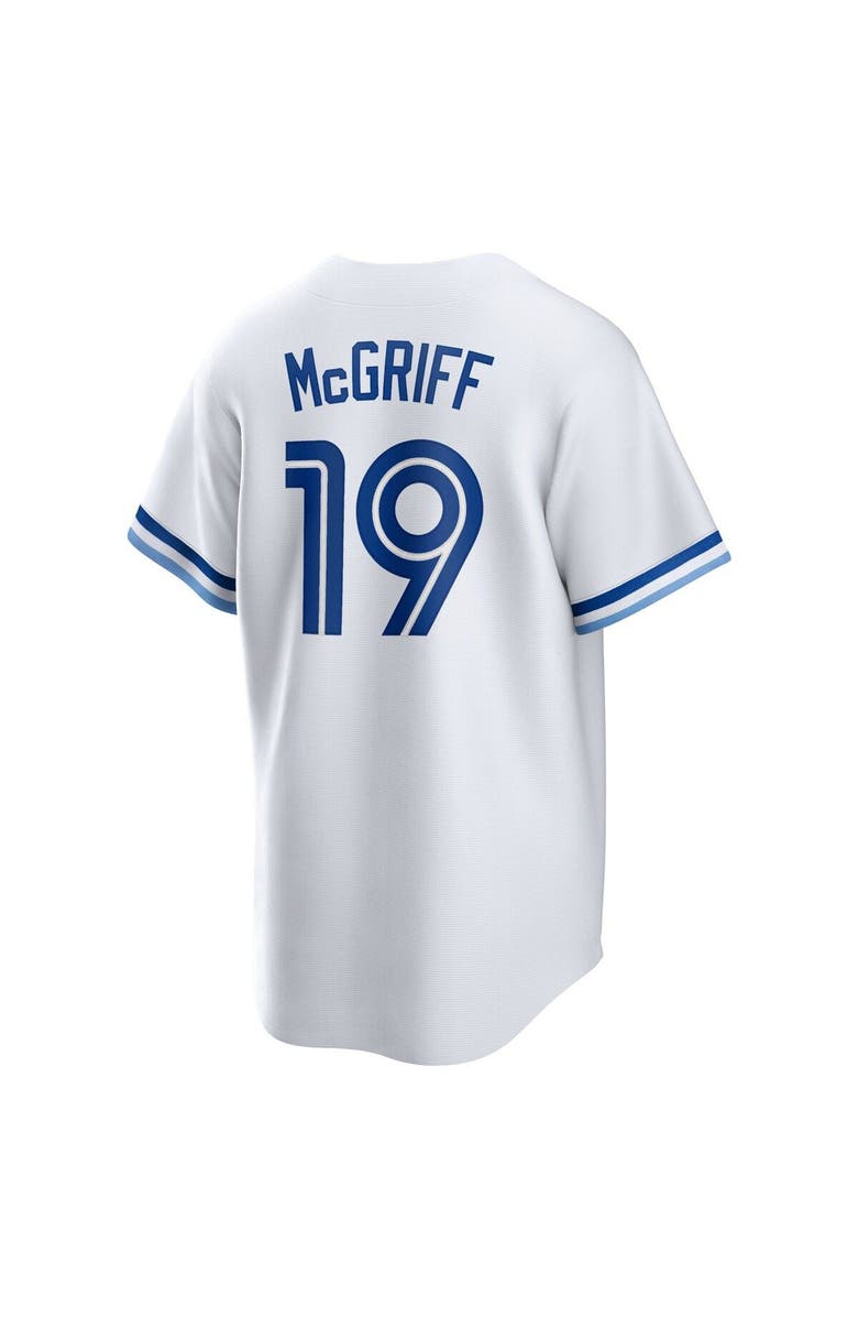 Nike Men's Nike Fred McGriff White Toronto Blue Jays Cooperstown Collection 2023 Hall of Fame Inline Replica Jersey, Alternate, color, 