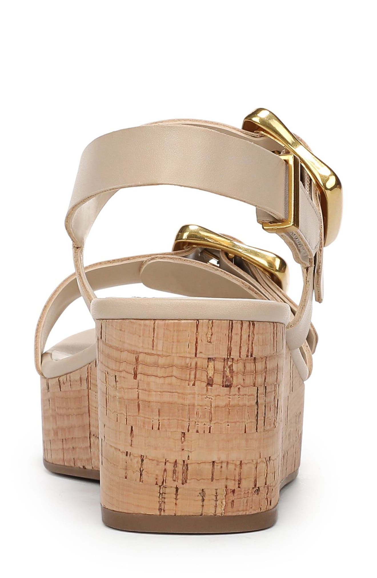 Franco Sarto Paizlee Platform Wedge Sandal, Alternate, color, Linen Beige Faux Leather